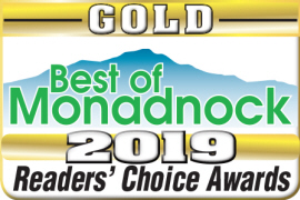 CharlesWorks was voted Best Web Developer and Best Web Hoster in the Best of Monadnock for 2019